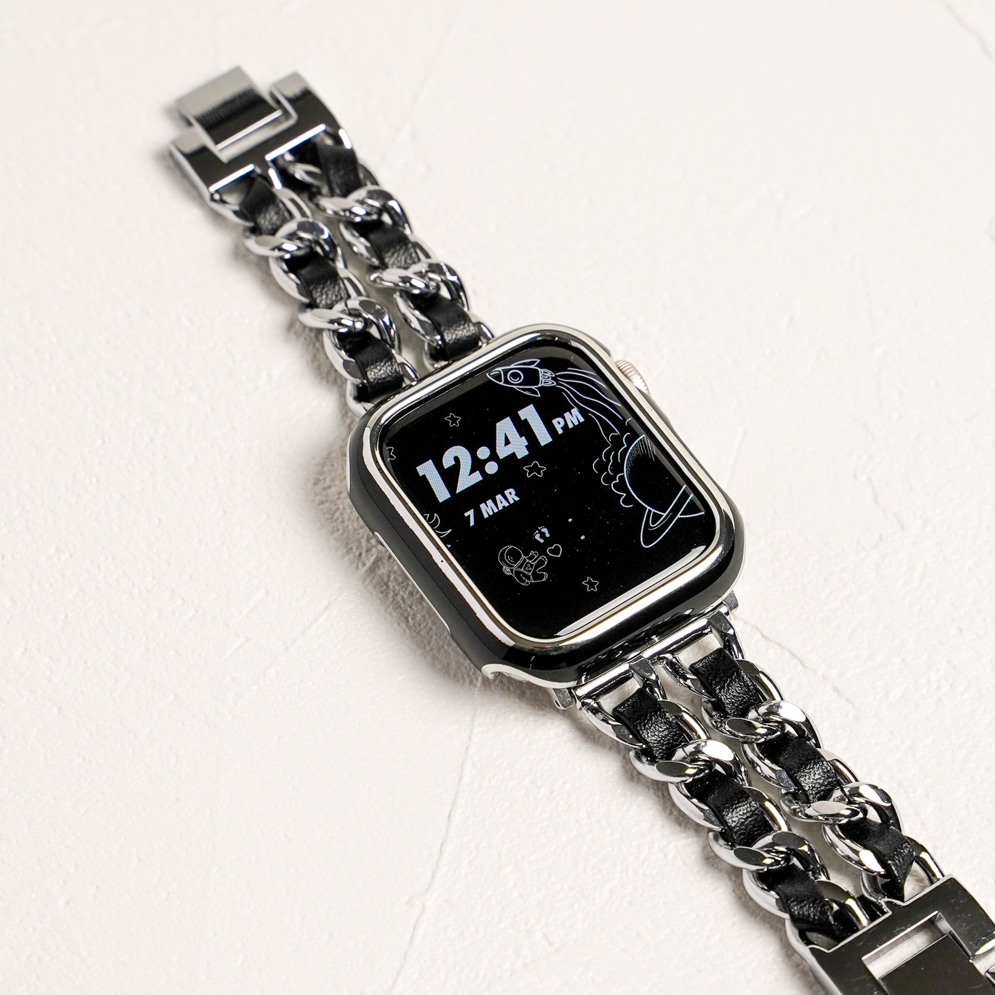 シルバーライン 保護フレーム ガラスなし ハードタイプ アップル