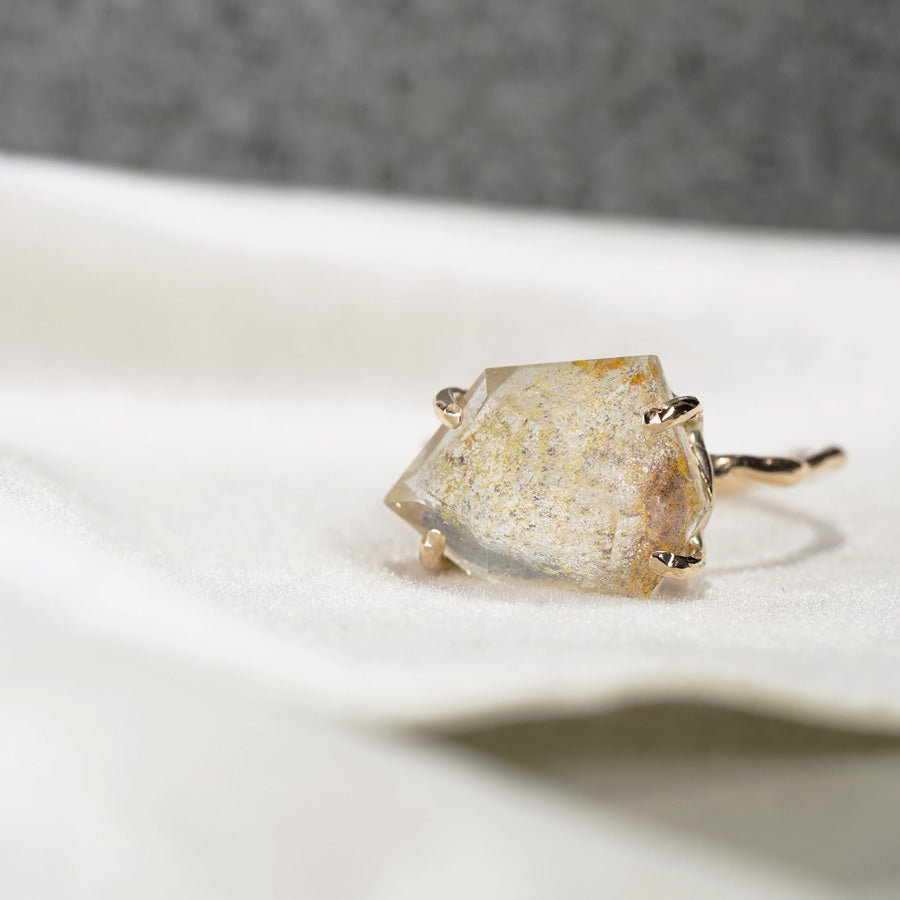 Charm Ring No.1470/ Garden Quartz | Lamie (ラミエ) Jewelry