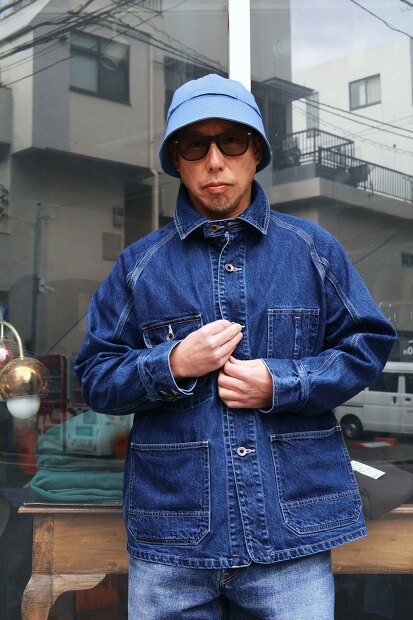 ORDINARY FITS DENIM COVERALL USED OF-J069 [Lampa]