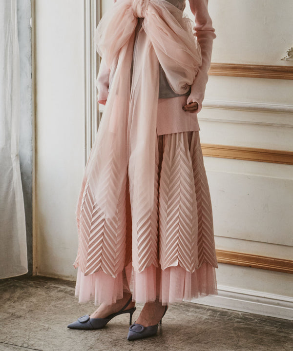 ティアードメロウフリルホルターネックブラウス/166cm – LA BELLE