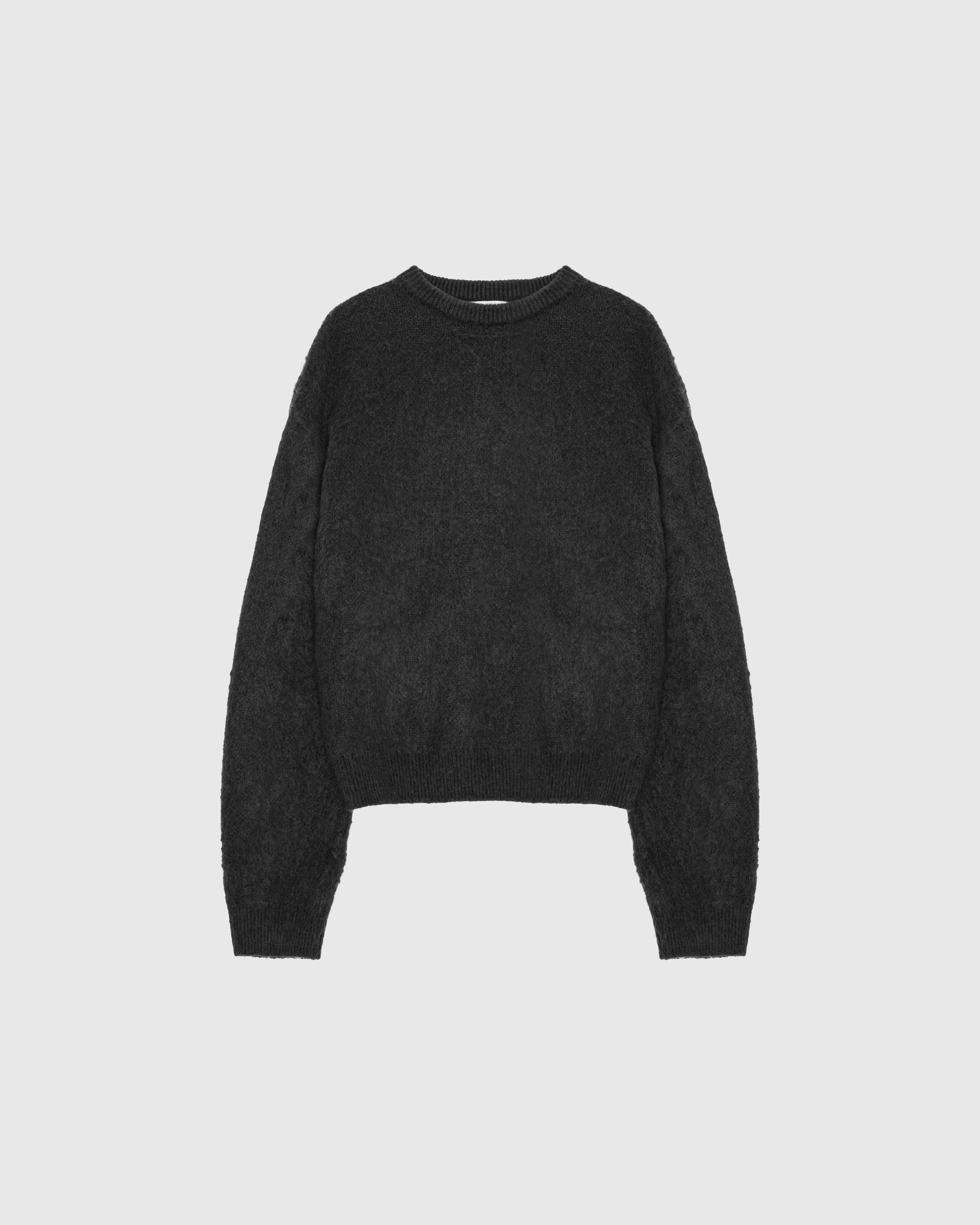 OSWALD' INK MOHAIR SWEATER – Lac Demure