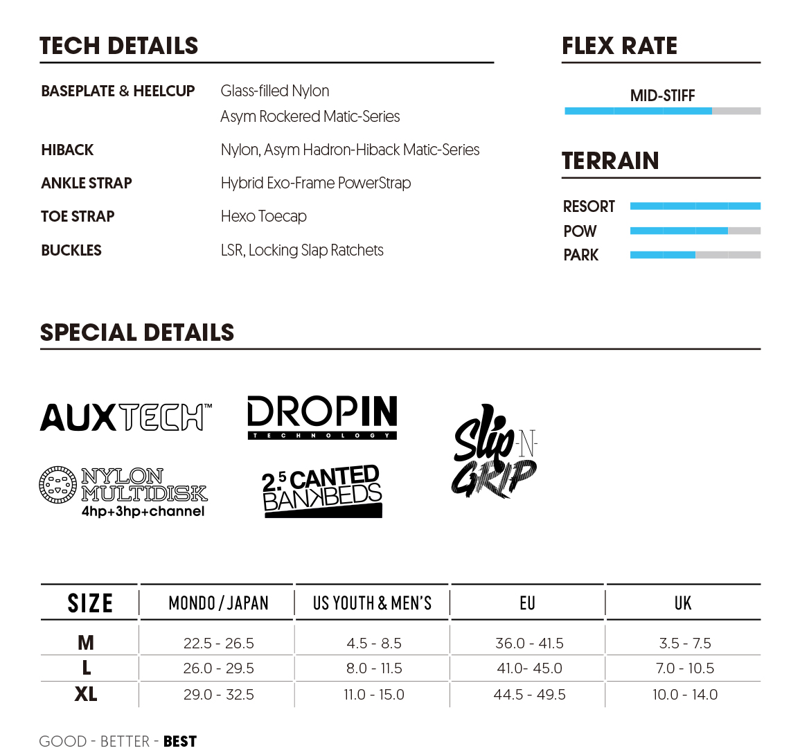 □ Nidecker □ Supermatic Bindings 2023-24 / Olive - LADE STORE