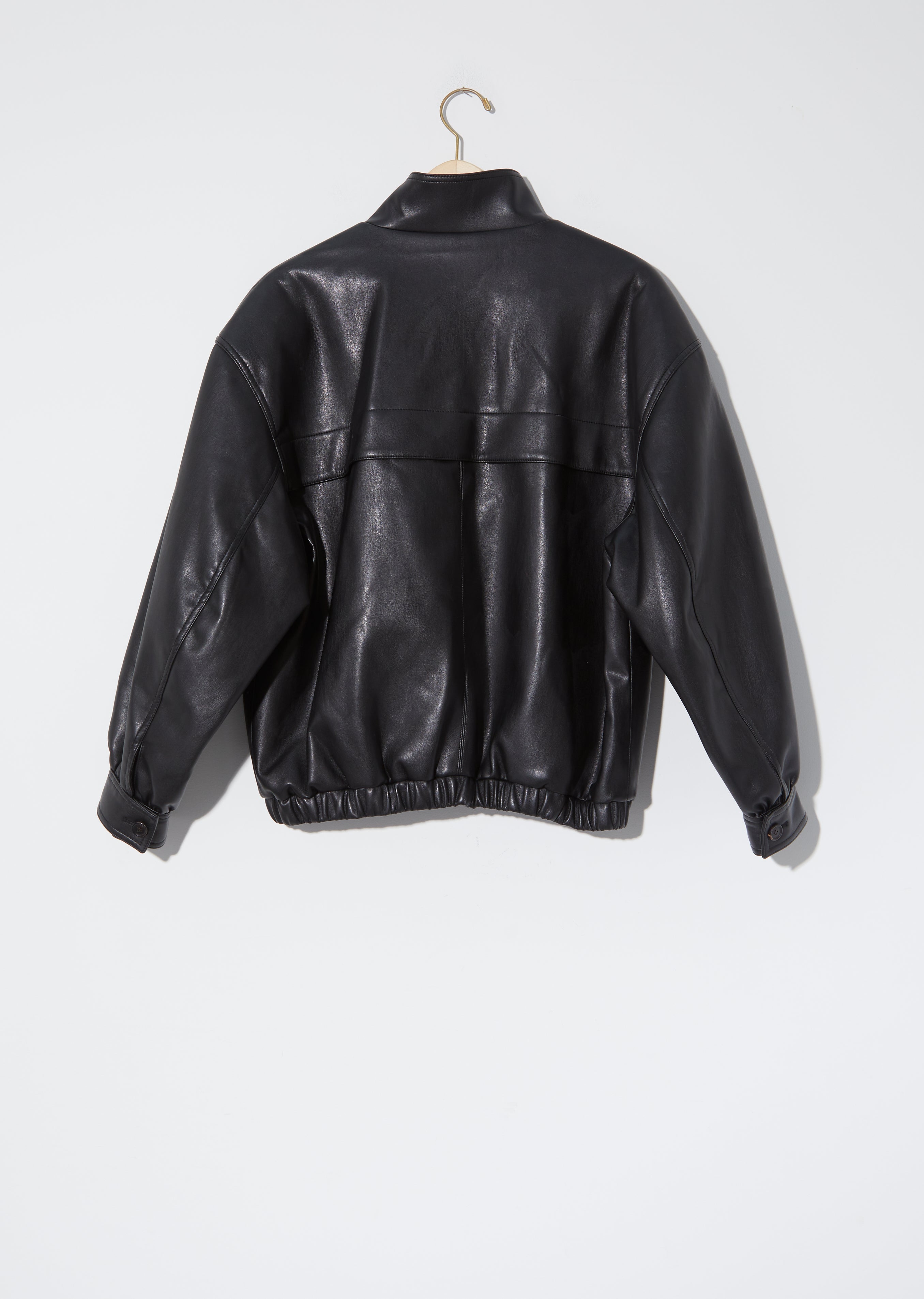 Vegan Leather Blouson – La Garçonne