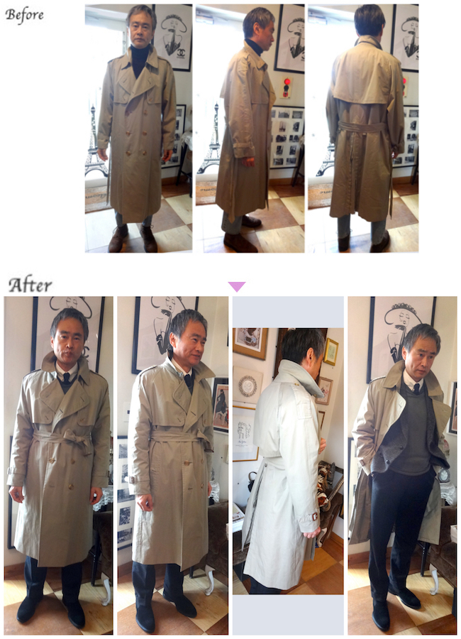 お直し専門店 バーバーリートレンチコートお直し │ お客様の声 │ お