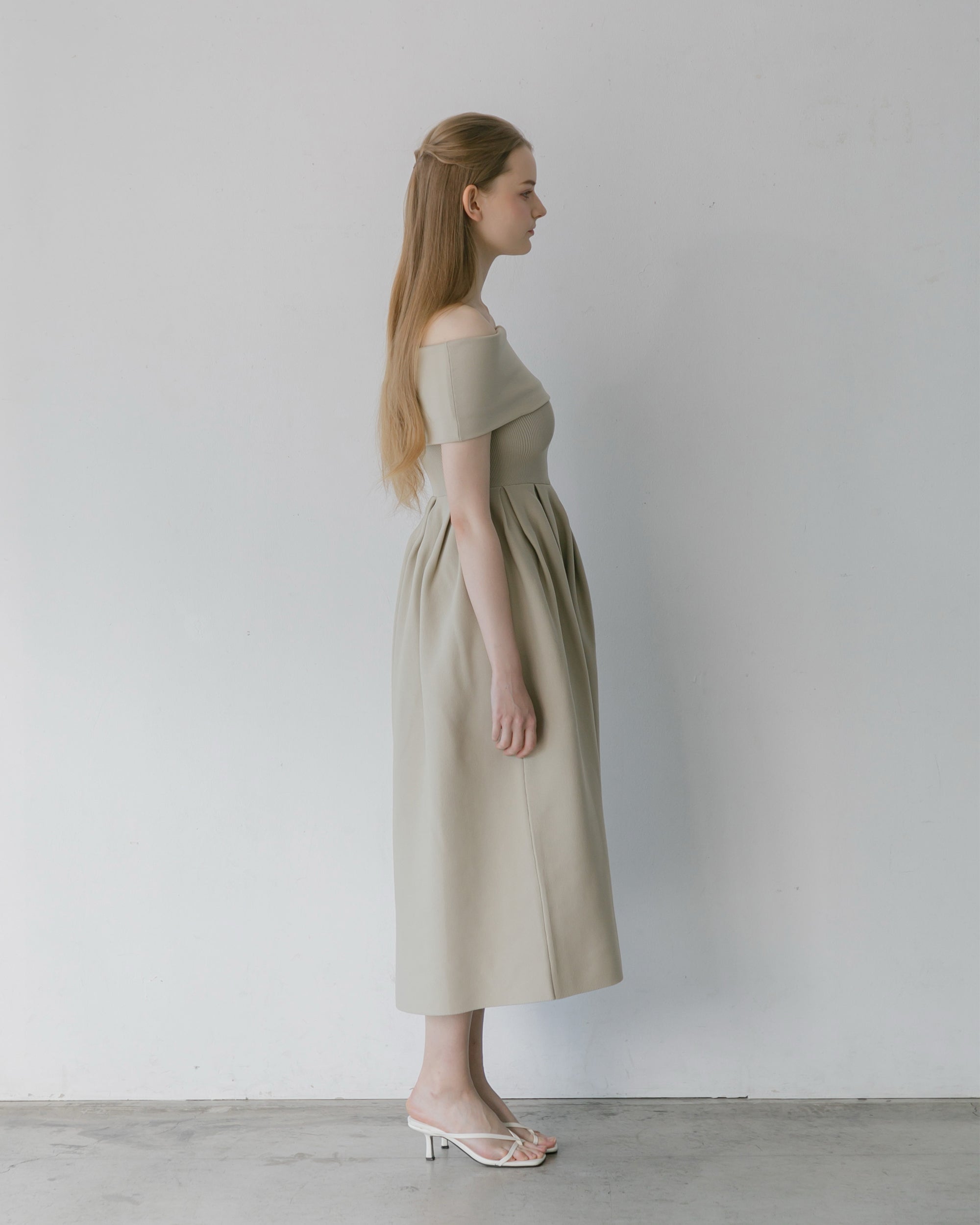 10%OFF】4way仕様オフショルニットワンピース – La lune