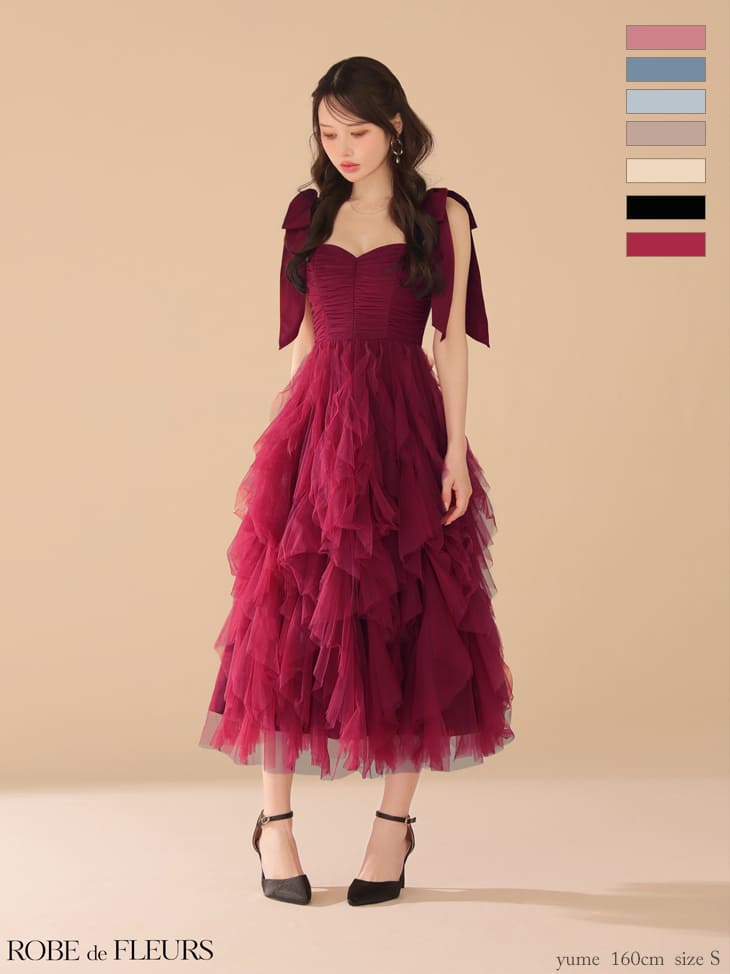 予約商品【2月下旬入荷予定】【ROBEdeFLEURS/ローブドフルール