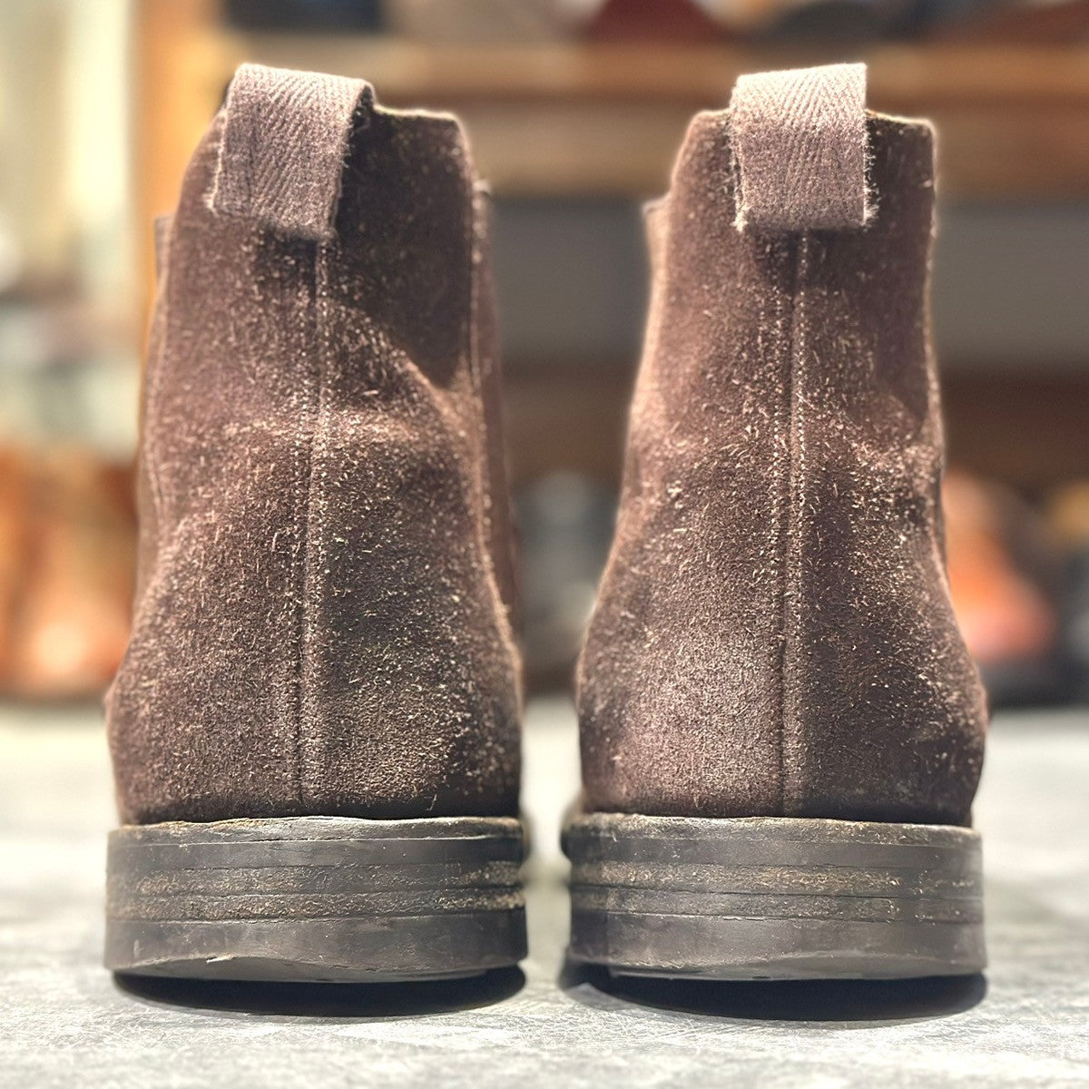 Church's】チャーチ サイドゴアブーツ エンバートン 4都市 スエード