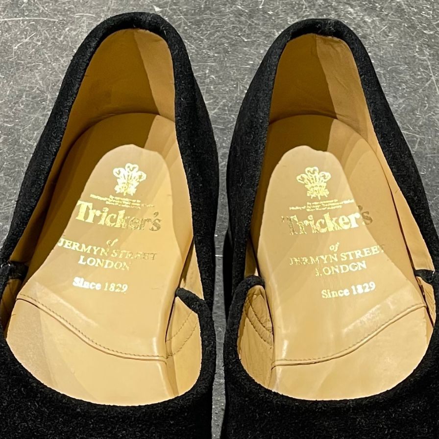 美品【Tricker's】トリッカーズ スターリング ルームシューズ