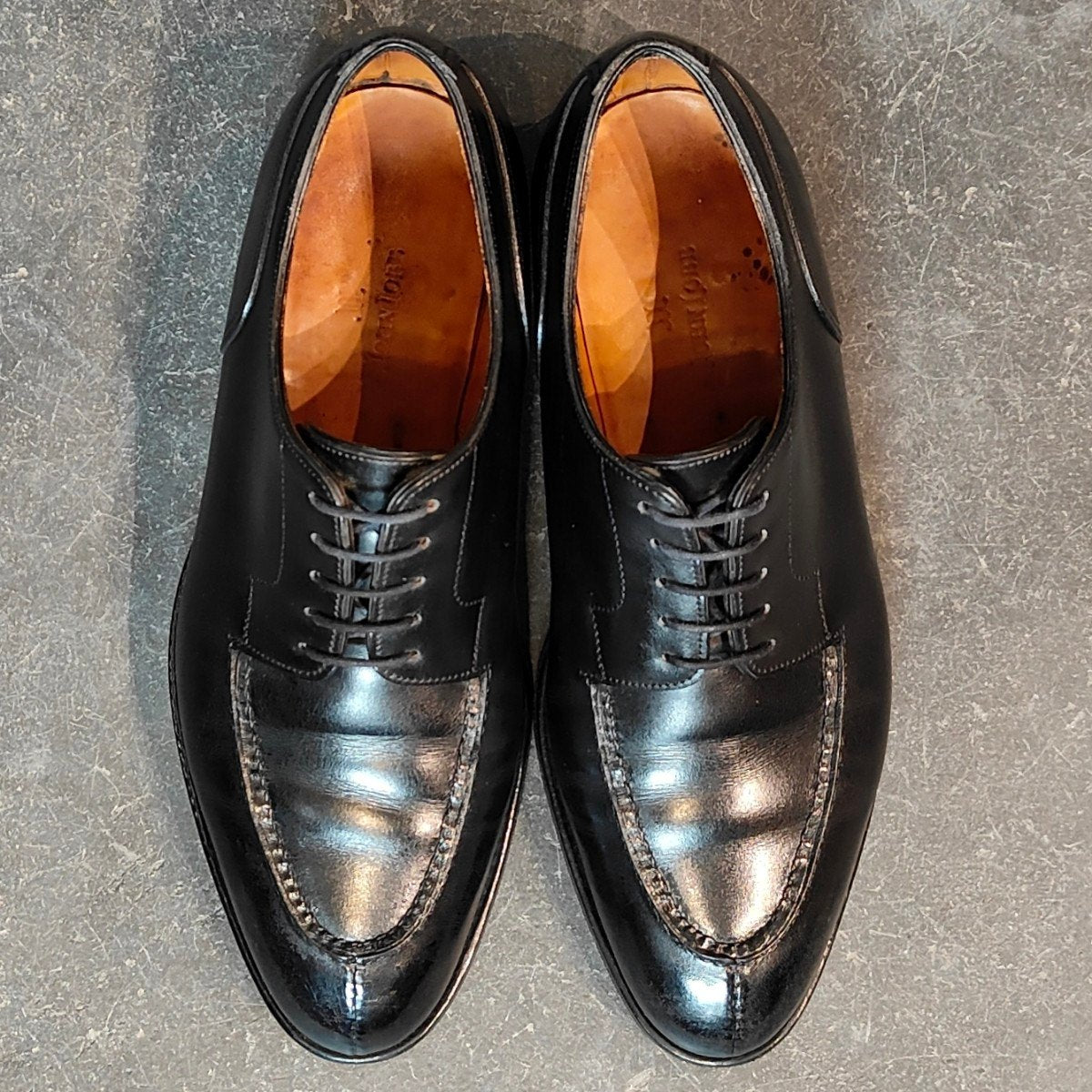 希少 美品【JOHN LOBB】ジョンロブ シャンボード Uチップ ブラック
