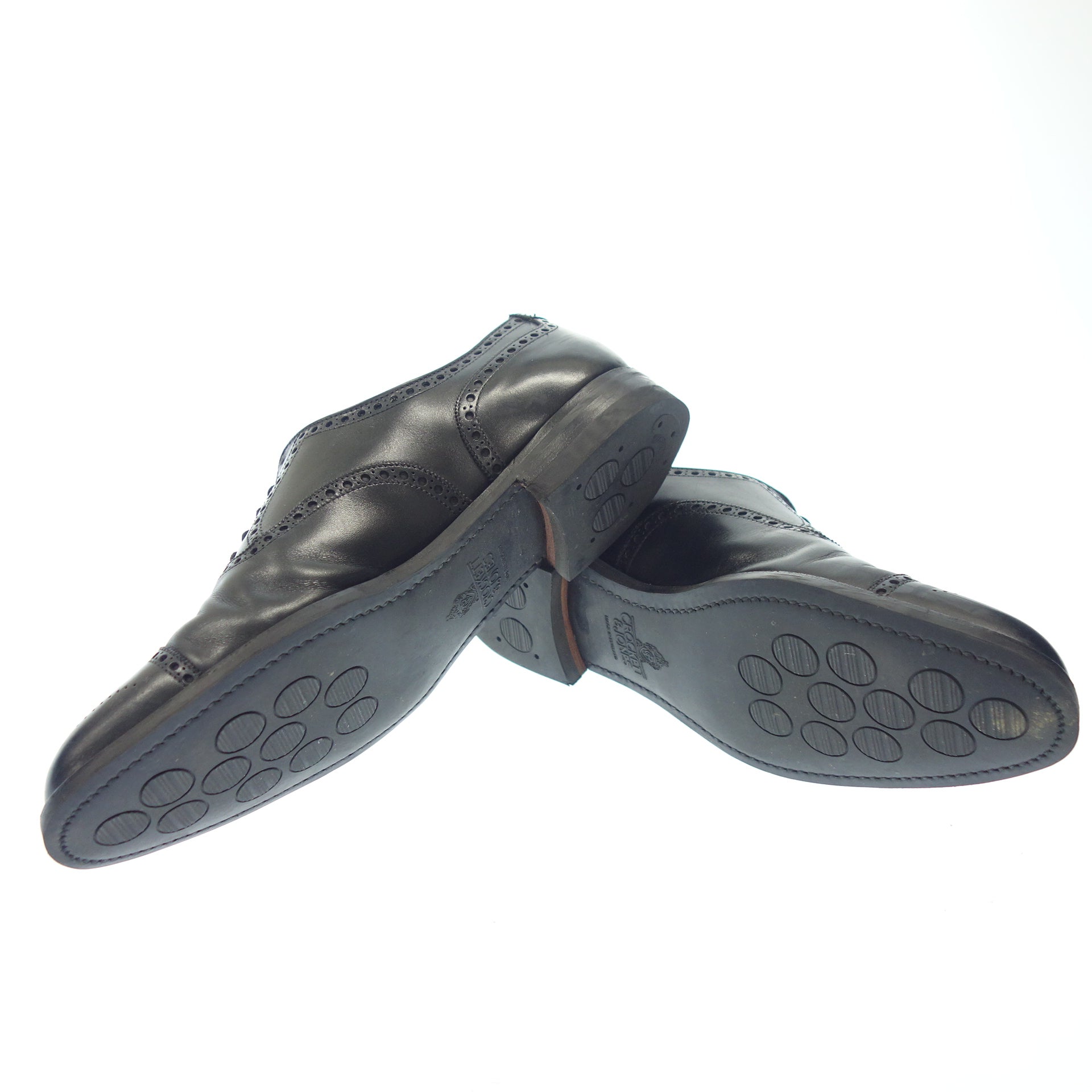 Crockett＆Jones】クロケット＆ジョーンズ YEOVIL セミブローグ カーフ