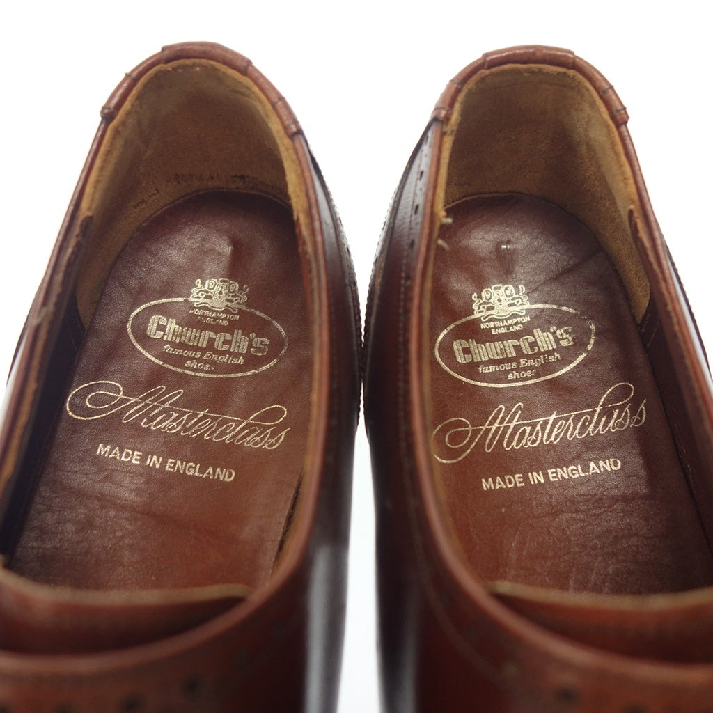 Church's】チャーチ マスタークラス シングルモンク カーフ ブラウン