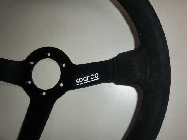 SPARCO スパルコ ステアリング R368 ブラックスエード – ラ・アン
