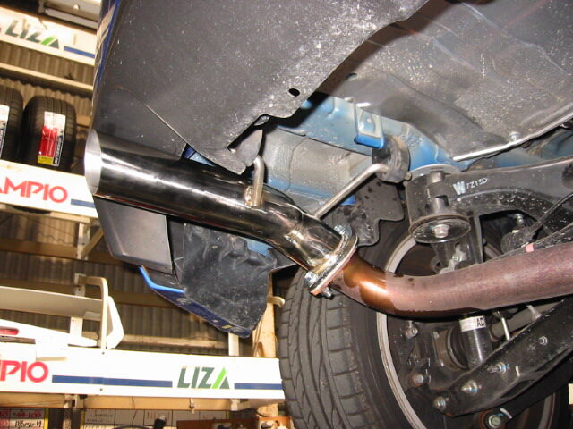 WRC CUSTOM P555 スポーツリヤマフラー インプレッサ GRB・GRF型専用