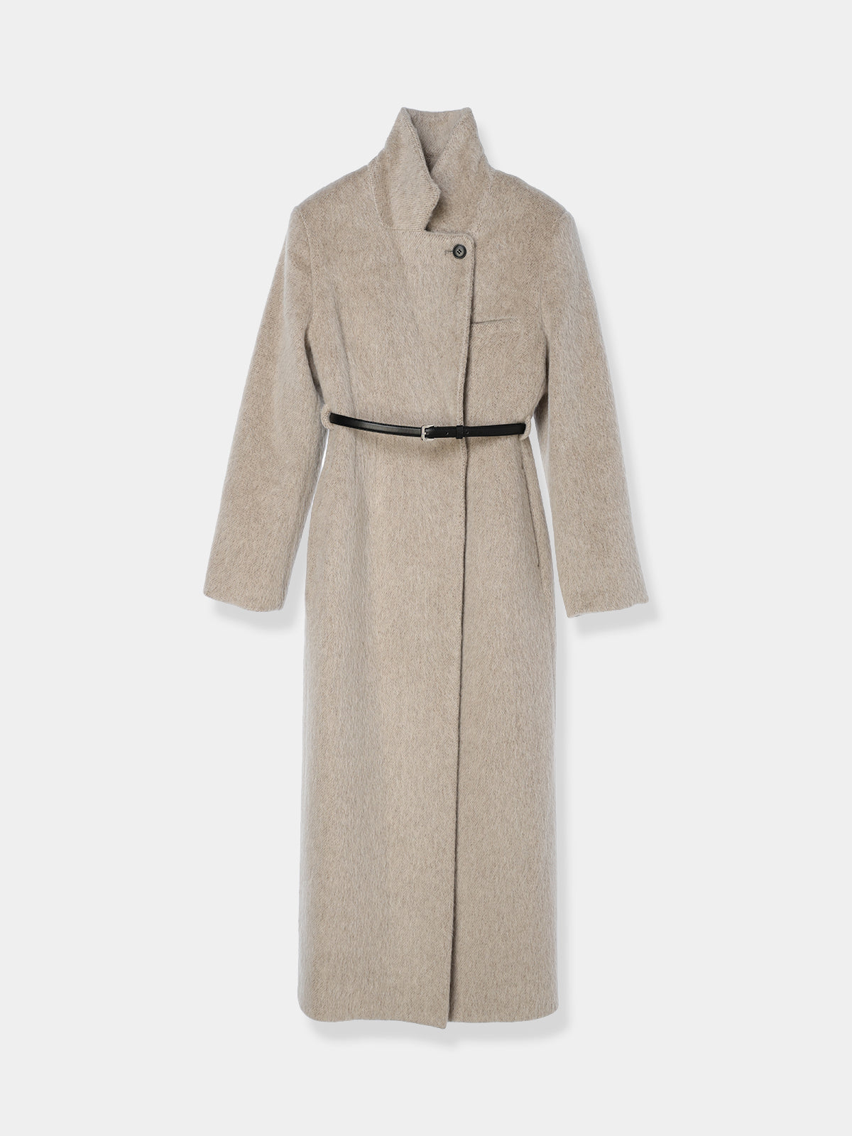 Belted Chester coat – L'AUBE BLANC