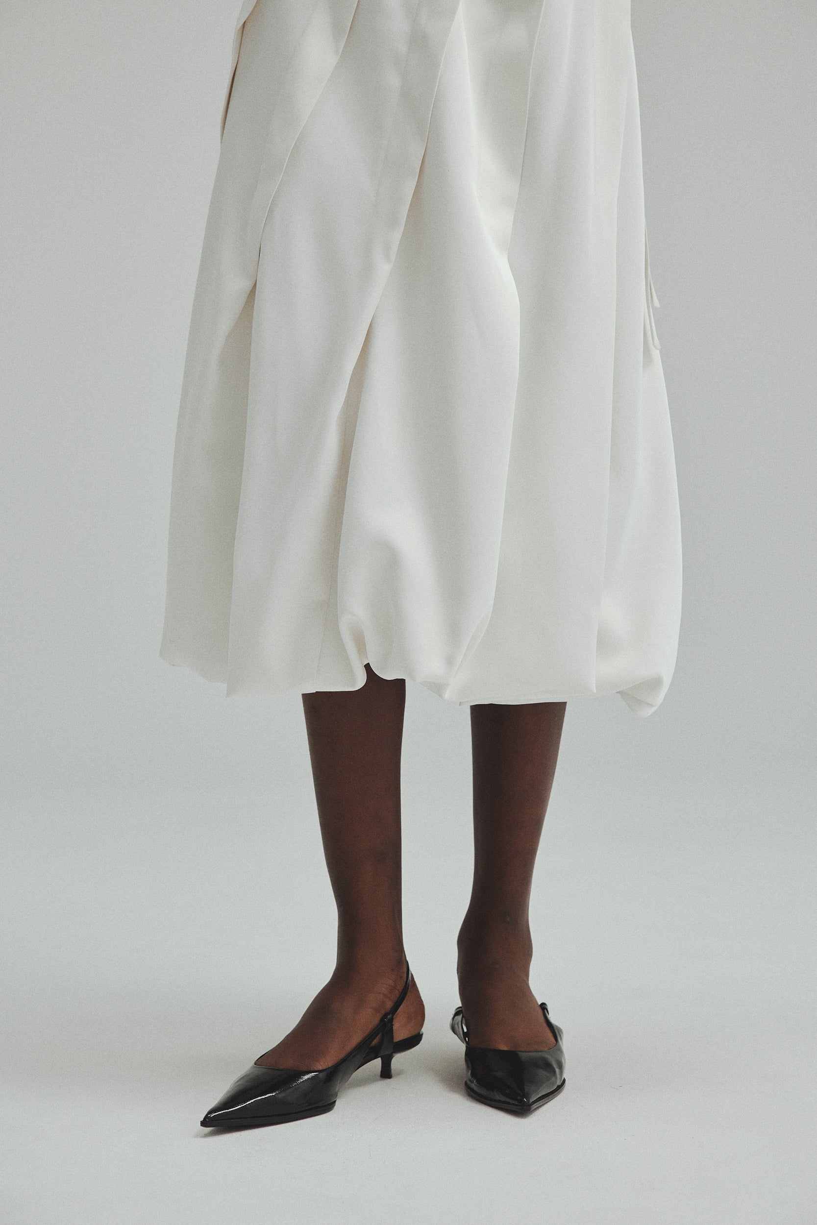 再入荷】Spiral balloon Dress – L'AUBE BLANC