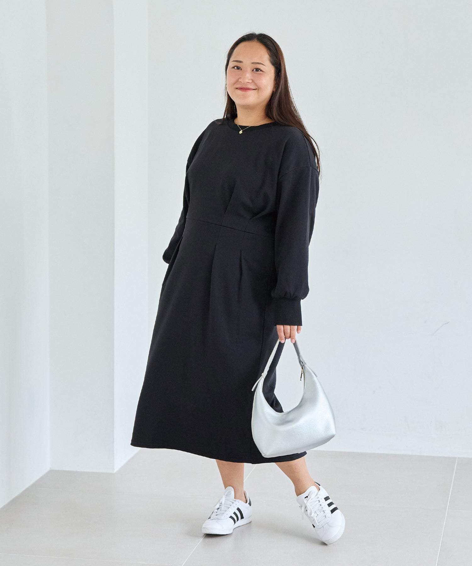 好機能シリーズ】吸湿発熱/静電気防止/ポンチタックワンピース | ラビ