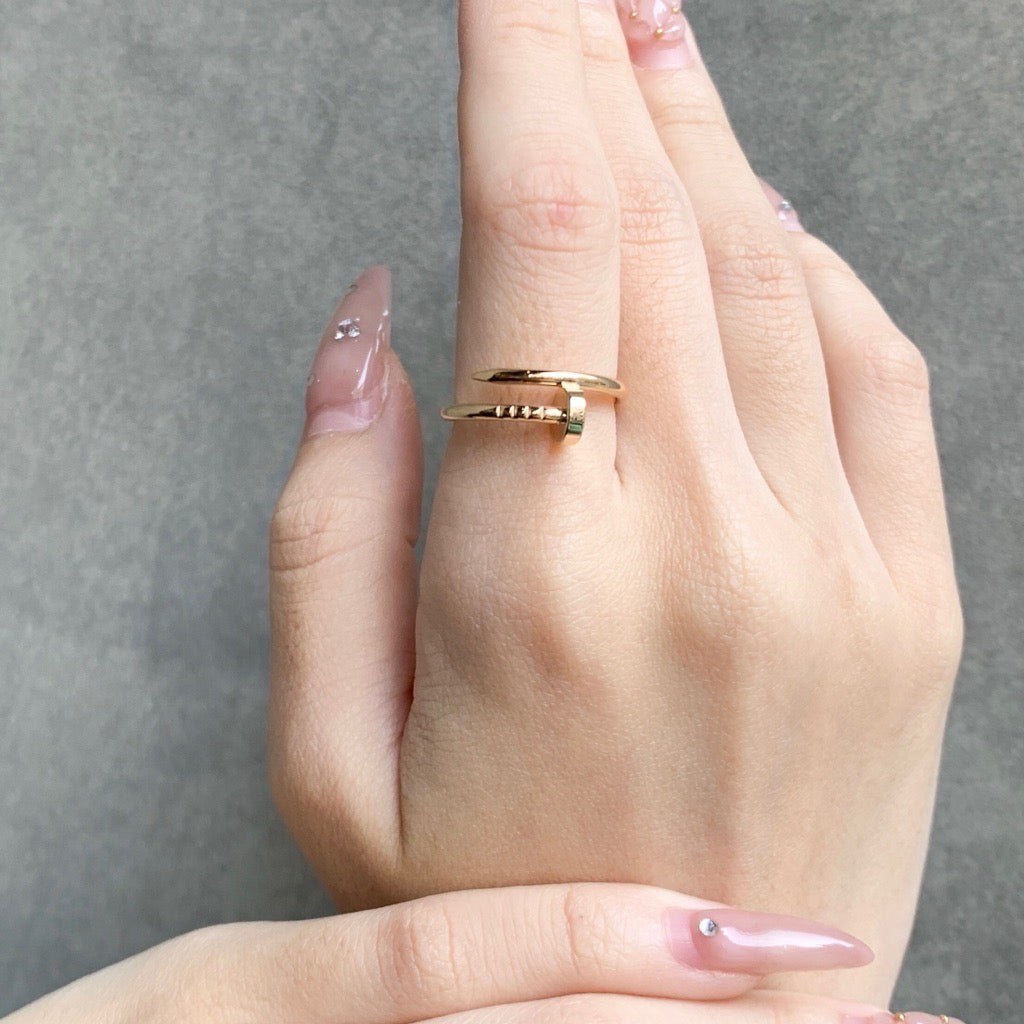 ジュストアンクル リング SM YG 15号 – LE MIRAIS Collection