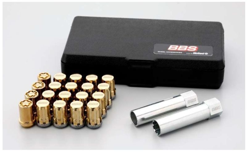 BBS インストレーションキット（ゴールド）ナットセット