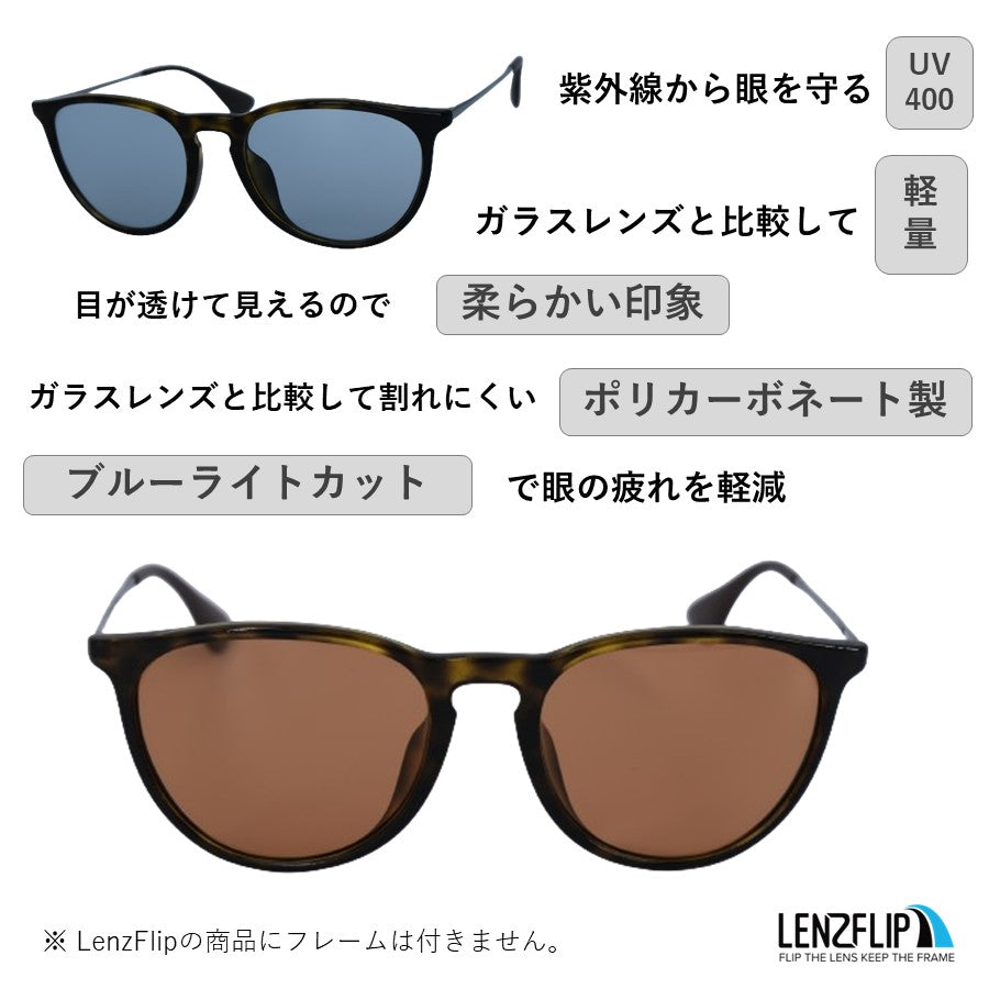 レイバン サングラス エリカ RB4171F 54mm (Ray-Ban ERIKA) 用 替えレンズ
