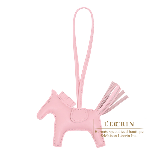 Hermes Rodeo charm PM Rose sakura Agneau | L'ecrin Boutique Tokyo