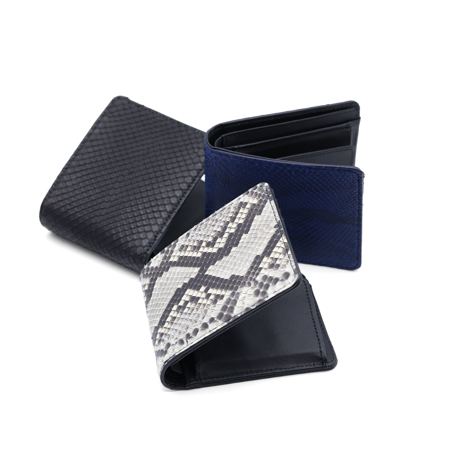 PYTHON パイソンレザー 二つ折り財布 B-2382 – L.E.D.BITES