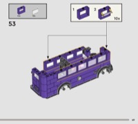 LEGO Instructions for set 76446 Knight Bus Adventure, Harry Potter