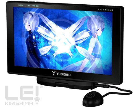 Yupiteru ポータルブルカーナビゲーション 霧島レイ モデル Lei Navi+
