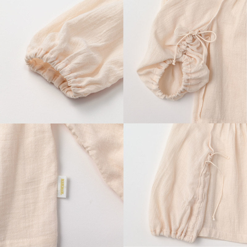 MARLMARL（マールマール） blouses babyサイズ 長袖ブラウス shirring