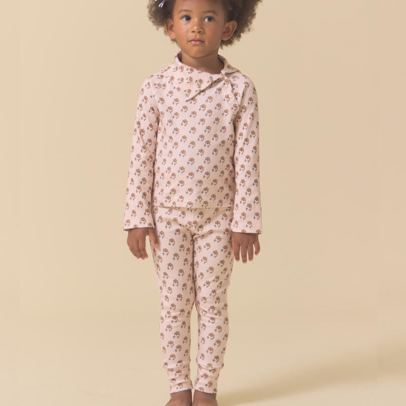 Lali Kids（ラリキッズ）2025AW Leggings in Textured Floral レギンス