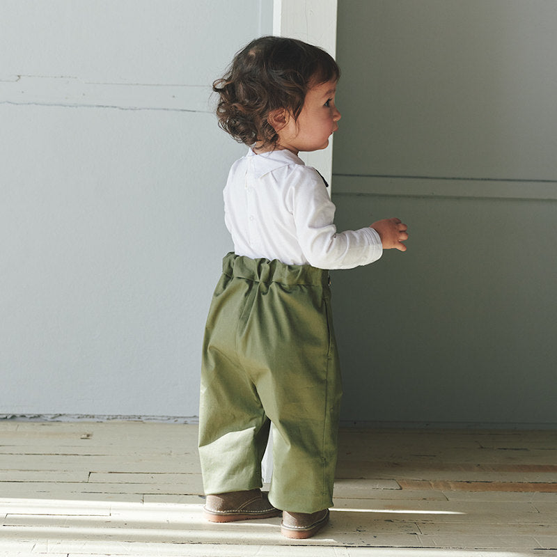 MARLMARL（マールマール） slacks スラックス サスペンダー付パンツ