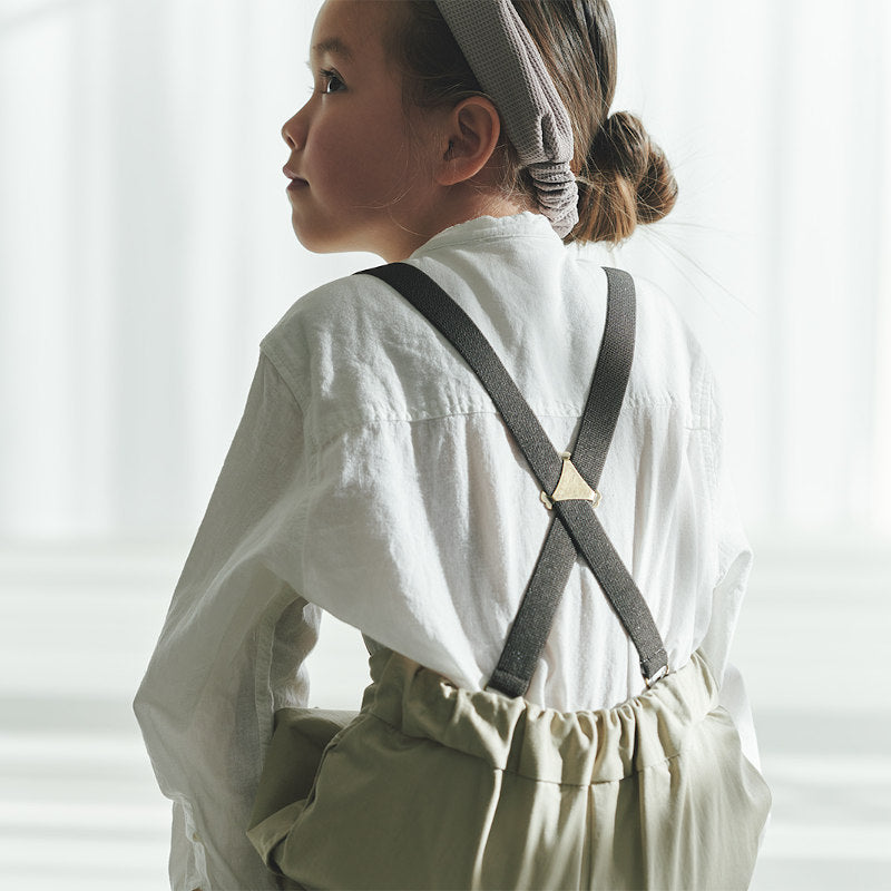 MARLMARL（マールマール） slacks スラックス サスペンダー付パンツ