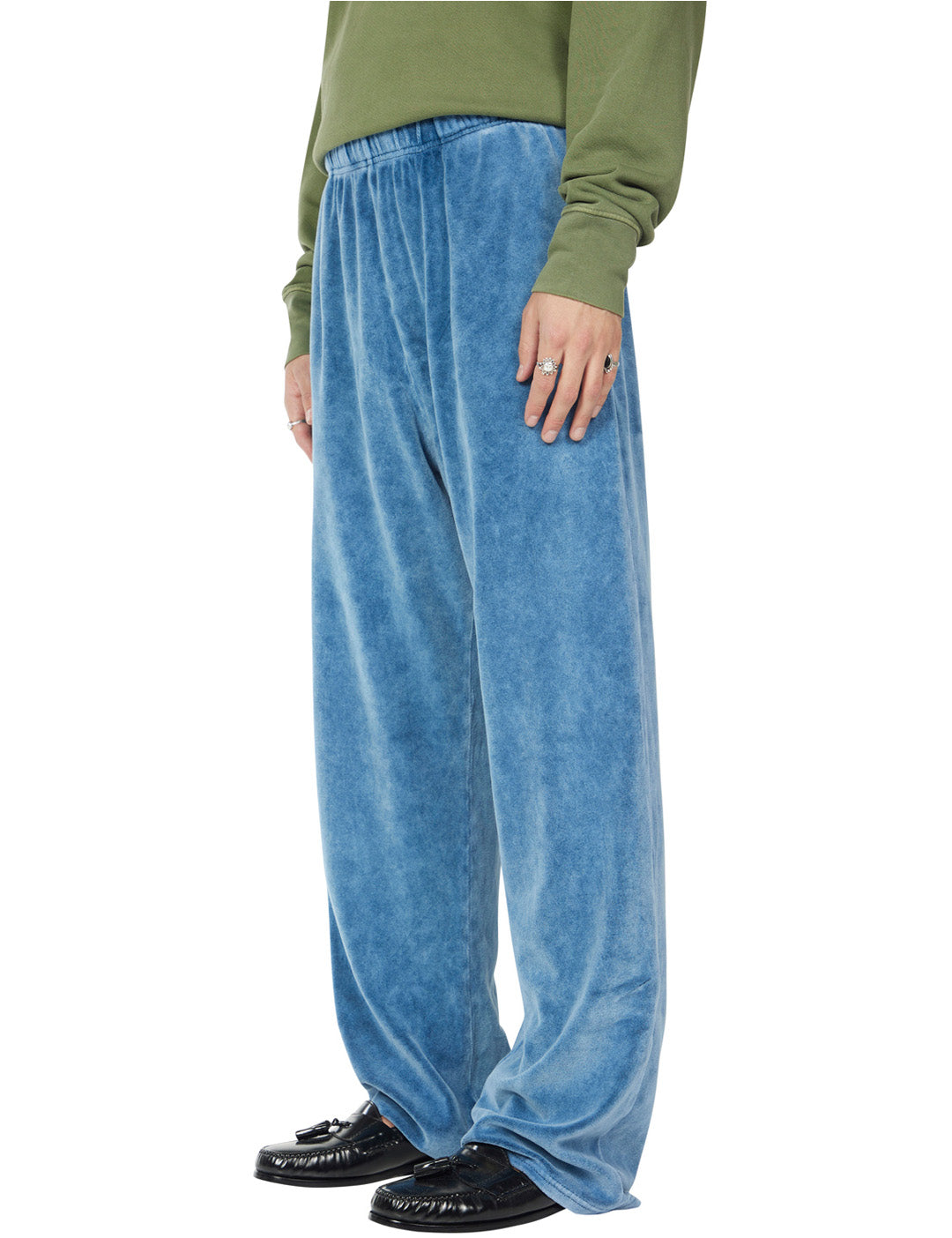 Velour Relaxed Pant – L E S T I E N