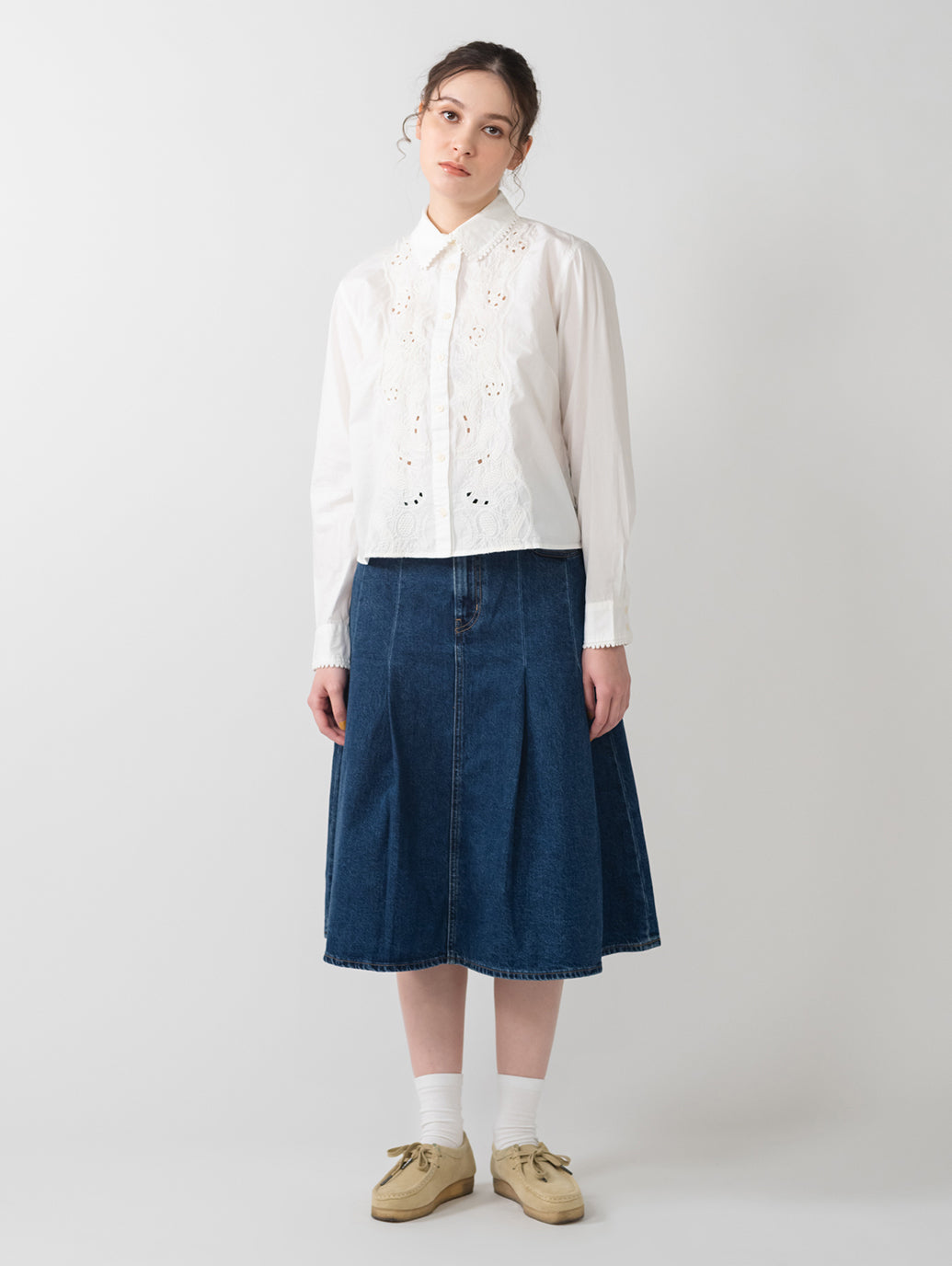 PLEATED ミニスカート ダークインディゴ – リーバイス®公式オンライン