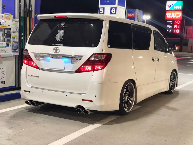 手渡し ヴェルファイア アルファード 20 マフラー 4本出し シルク