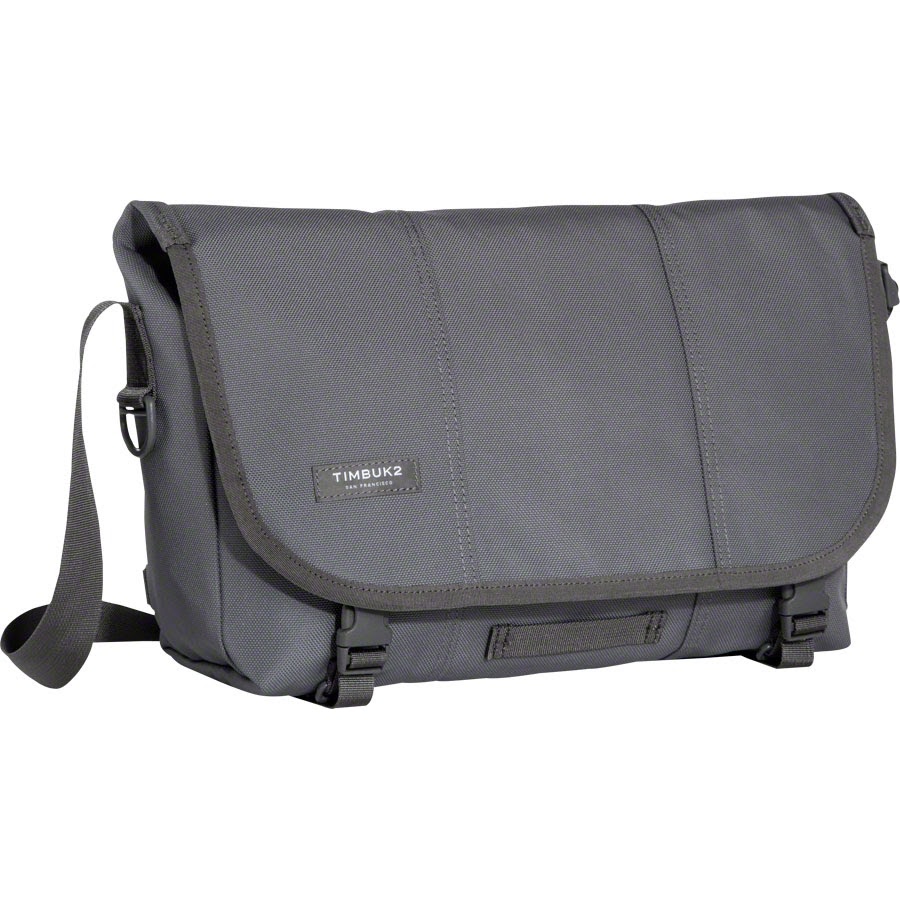 Timbuk2 Classic Messenger Bag: Gunmetal, SM | Tree Fort Bikes