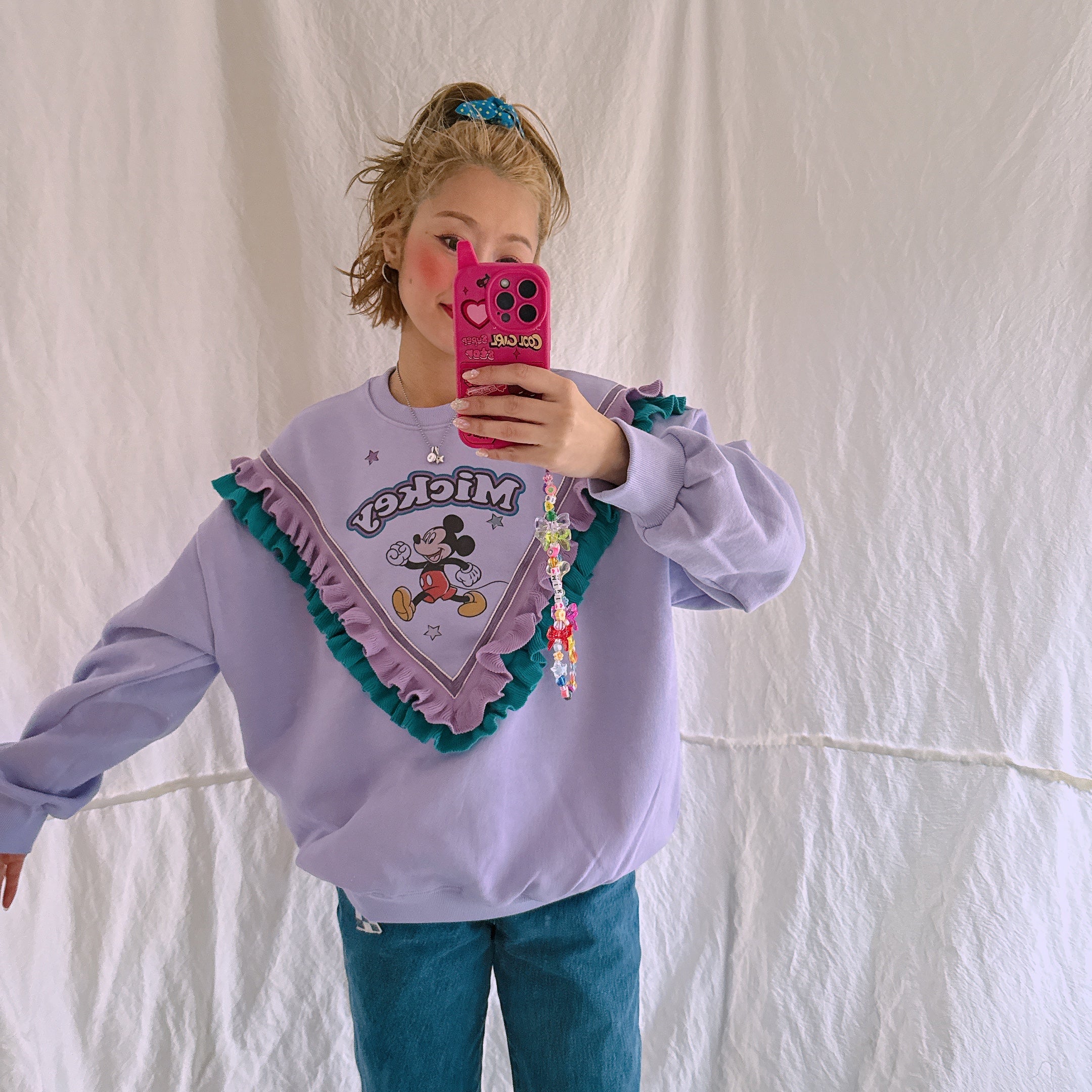 再再再再再再再再販(再再再追加分) ミッキーフリルスウェット
