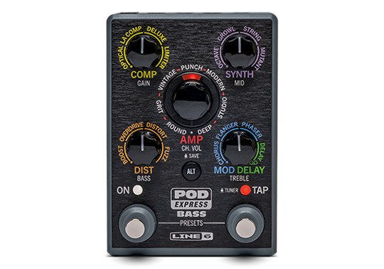 Line 6 | POD Express | Ultra-Portable Amp and Effects Processor