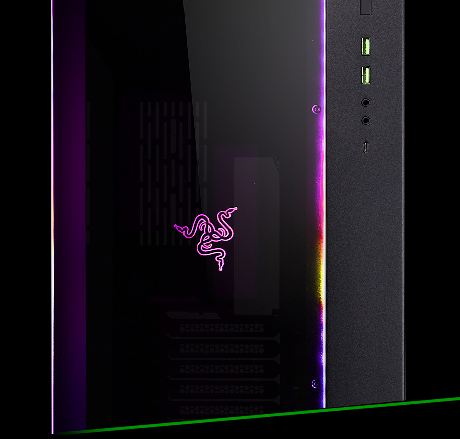 PC-O11 Dynamic Razer Edition - Black Tempered Glass ATX MidTower
