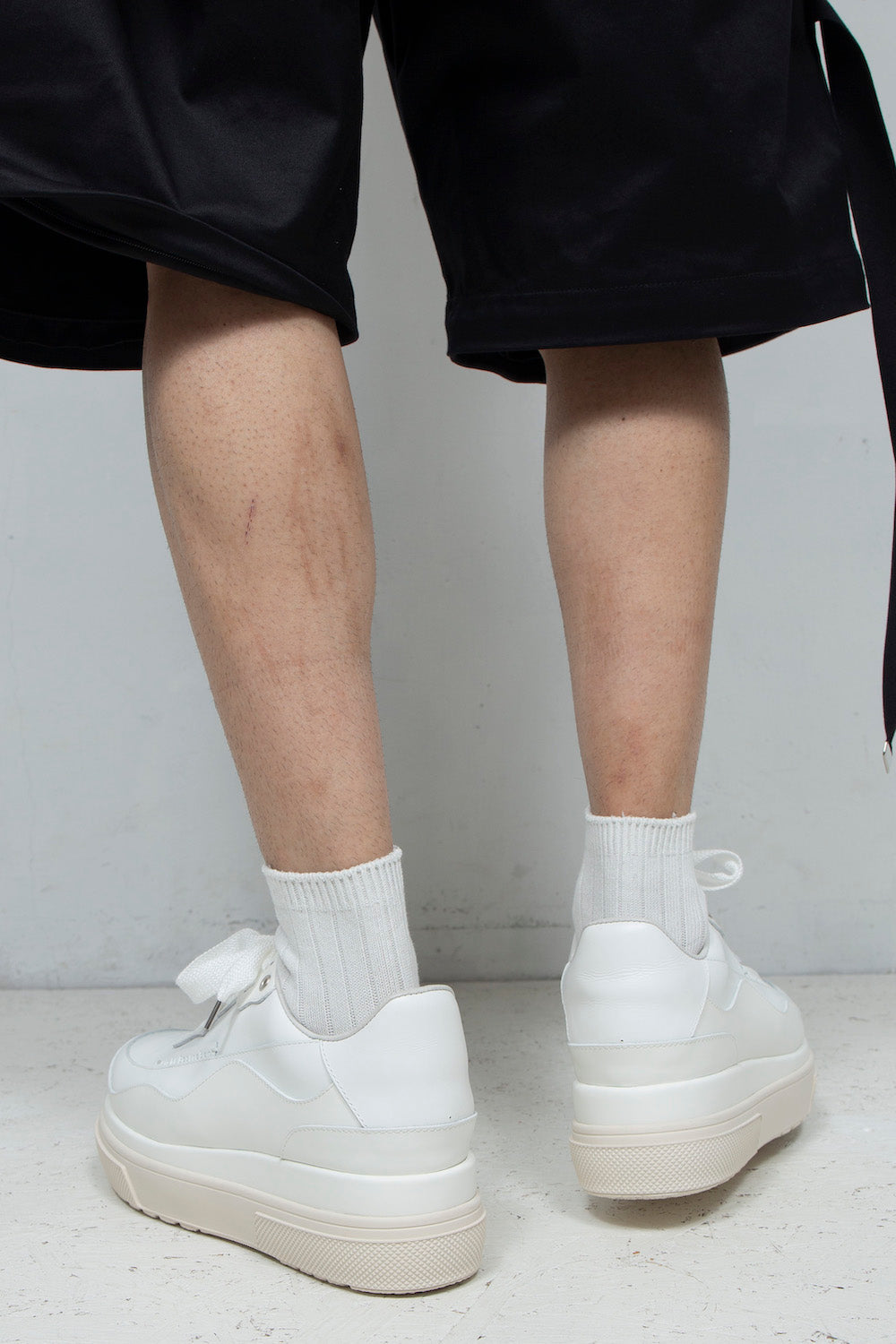 限定* LBLM-SHOES02 | コンビネートプラットフォームスニーカー | OFF