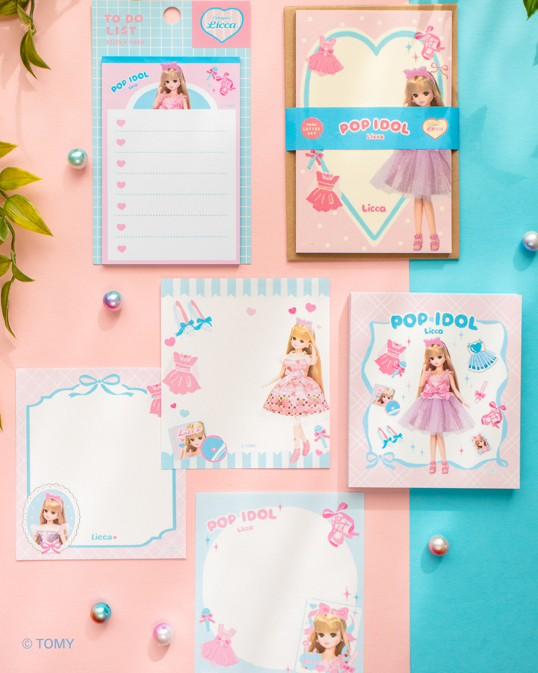 リカちゃんが様々な紙文具や雑貨に！古川紙工から『Oshigoto Licca