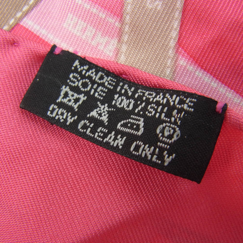 HERMES エルメス トライアングル ジェアン 三角 スカーフ ボルデュック