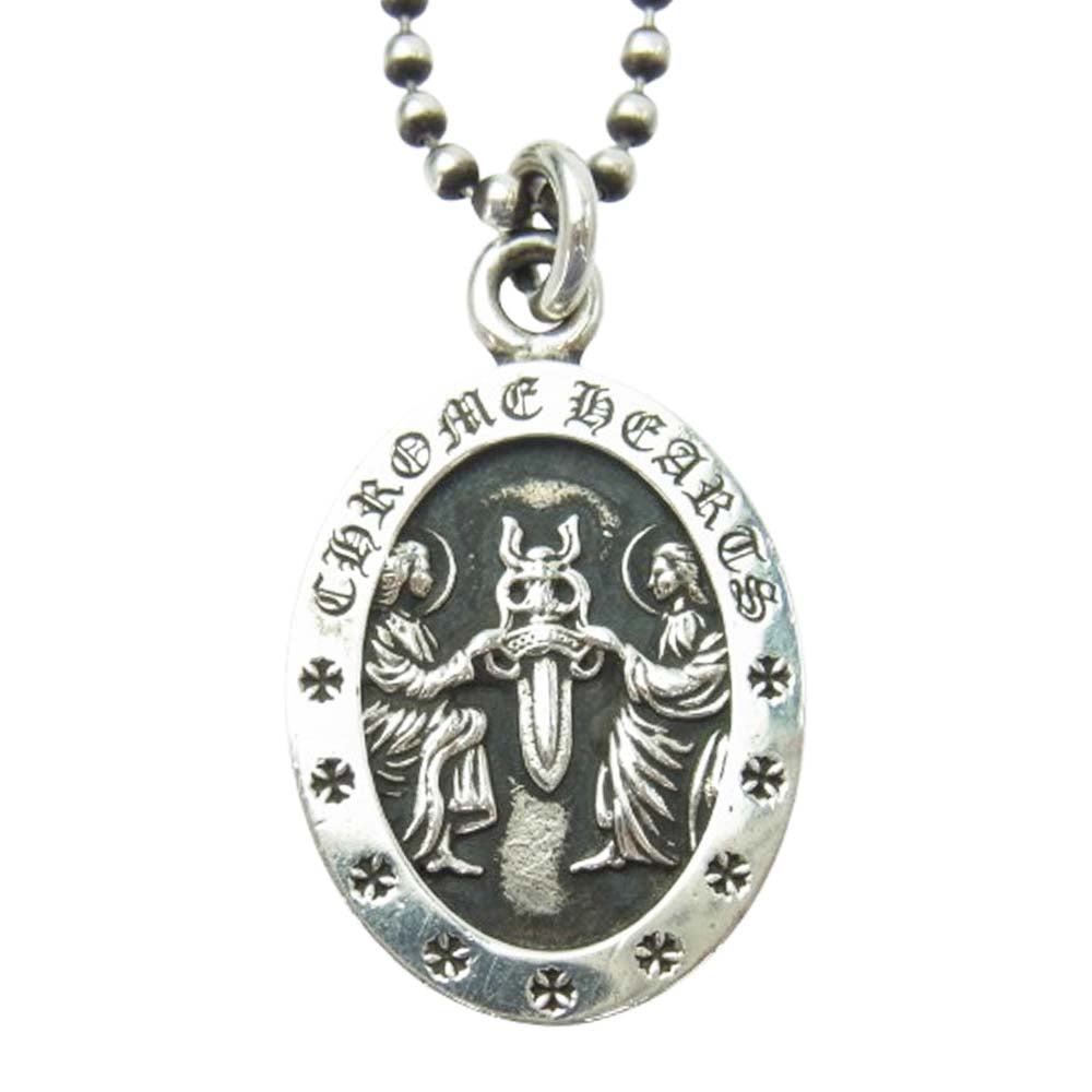 CHROME HEARTS クロムハーツ（原本無） ANGEL MEDAL OVAL オーバル