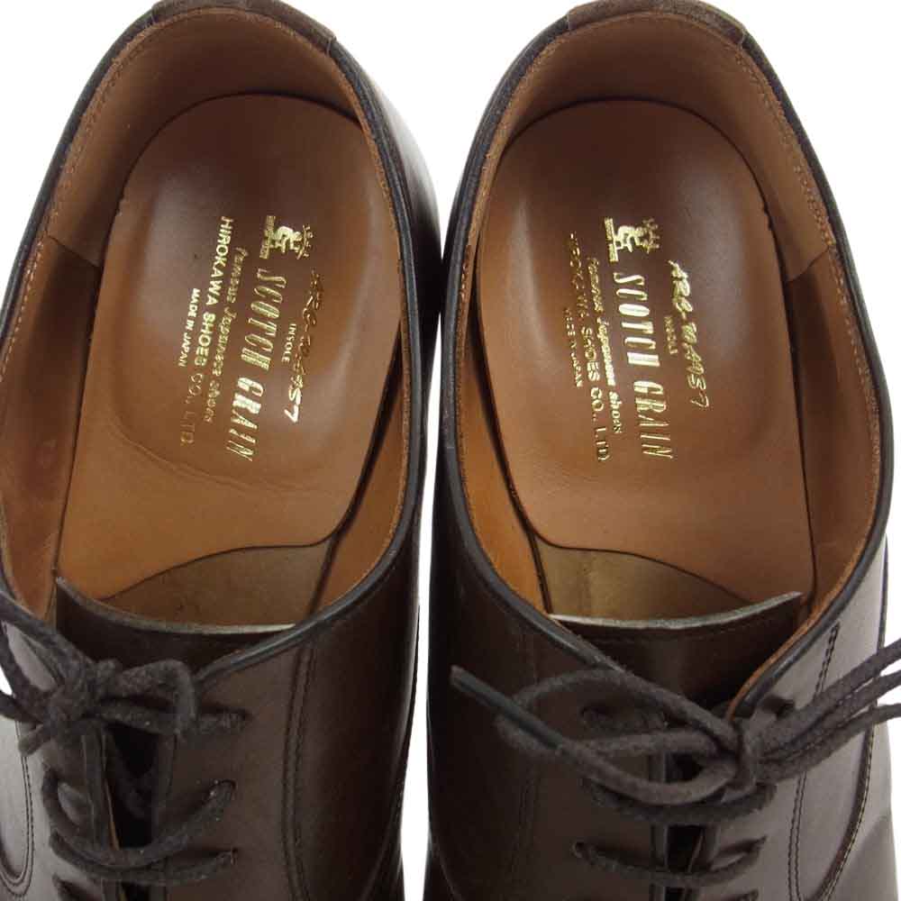 SCOTCH GRAIN スコッチグレイン 937 内羽根 ストレートチップ シューズ