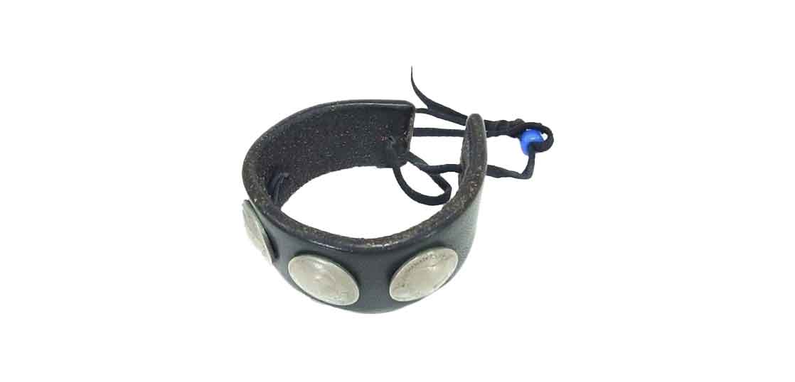 ゴローズ 5セント コイン コンチョ レザー ブレスレット 買取実績