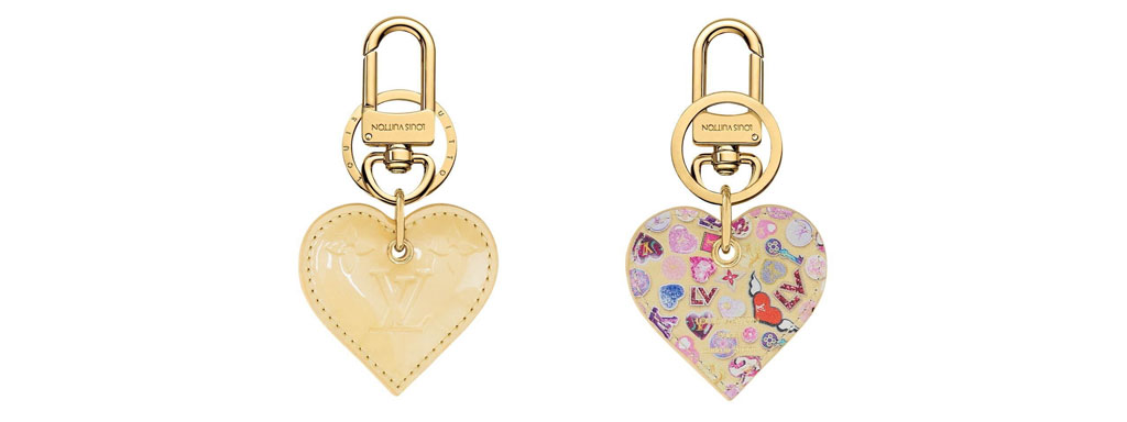 ルイヴィトンのハートモチーフが可愛らしい新作キーチェーンをご紹介