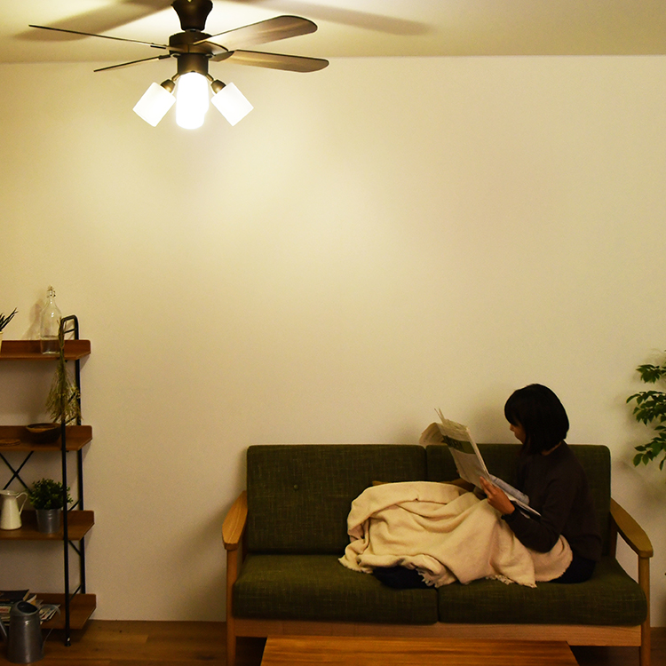 Modern Collection シーリングファン 4灯 JE-CF014 | JAVALO ELF