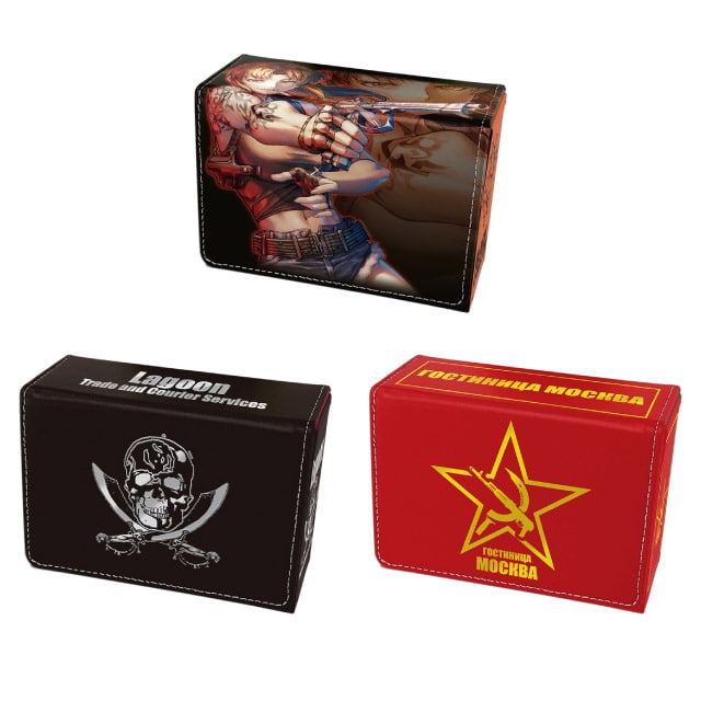 BLACK LAGOON（ブラックラグーン）』 合皮製デッキケースW : GX