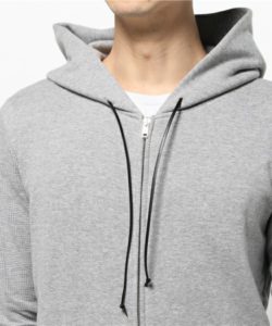 WAFFLE SLEEVE W-ZIP PARKA – LITHIUM ONLINE STORE