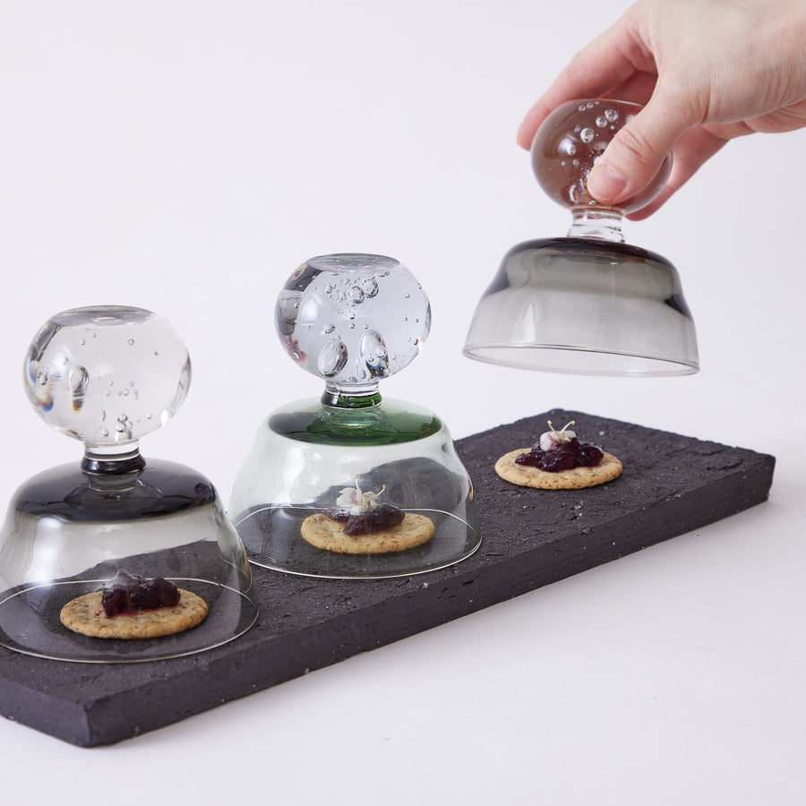 玄 / ゲン 長角皿（黒） / Living Talk Decor リビングトークデコール