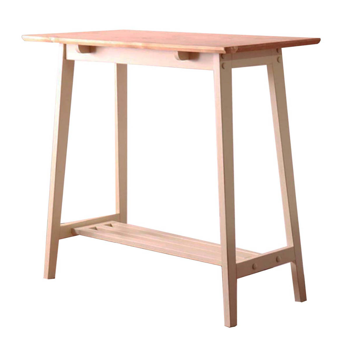 dショッピング |カウンターテーブル 高さ90cm おしゃれ 天然木